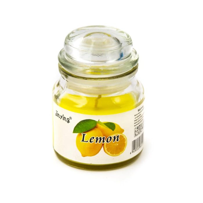 Tzezanas cover scent candles lemon